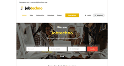 Desktop Screenshot of jobtechno.com